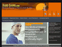 Tablet Screenshot of harddawn.com